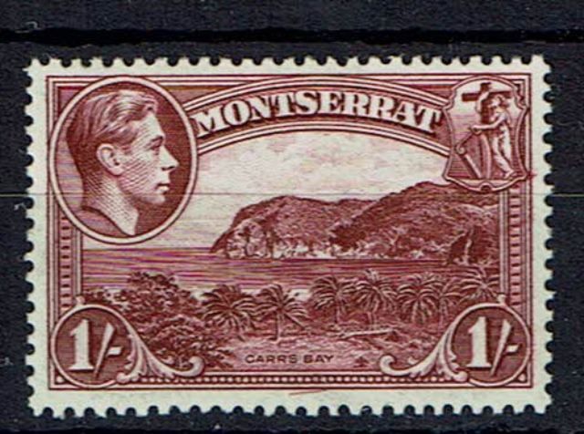Image of Montserrat SG 108aa LMM British Commonwealth Stamp